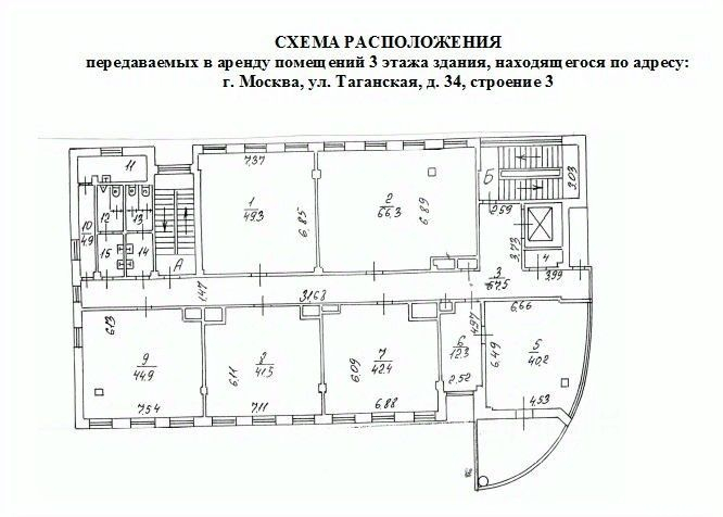 Аренда отдельного здания Таганская улица,  д. 34 с3