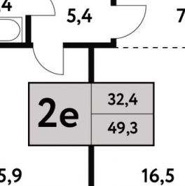 Продажа 2-комн квартиры на вторичном рынке ул Фестивальная,  д. 15,  к. 2