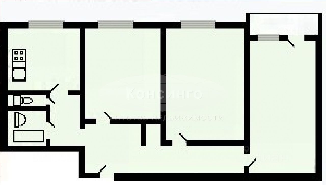 Продажа 3-комн квартиры на вторичном рынке улица Удальцова, 4