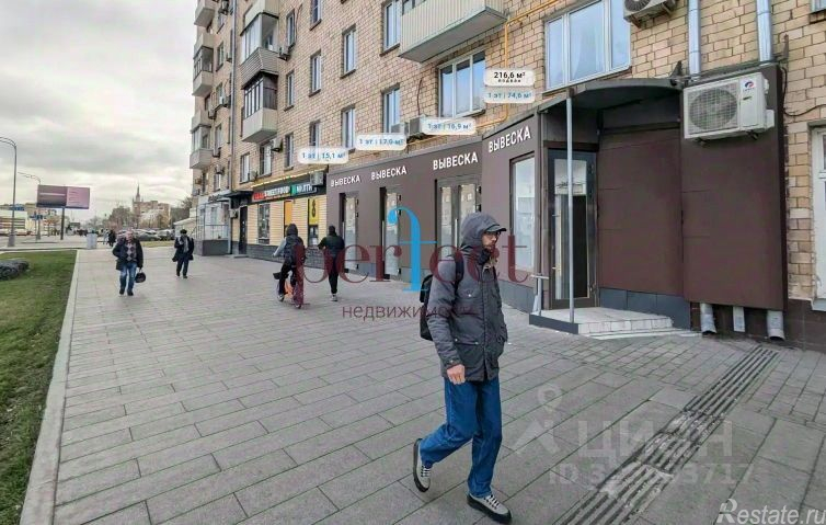 Аренда торгового помещения Звенигородское шоссе