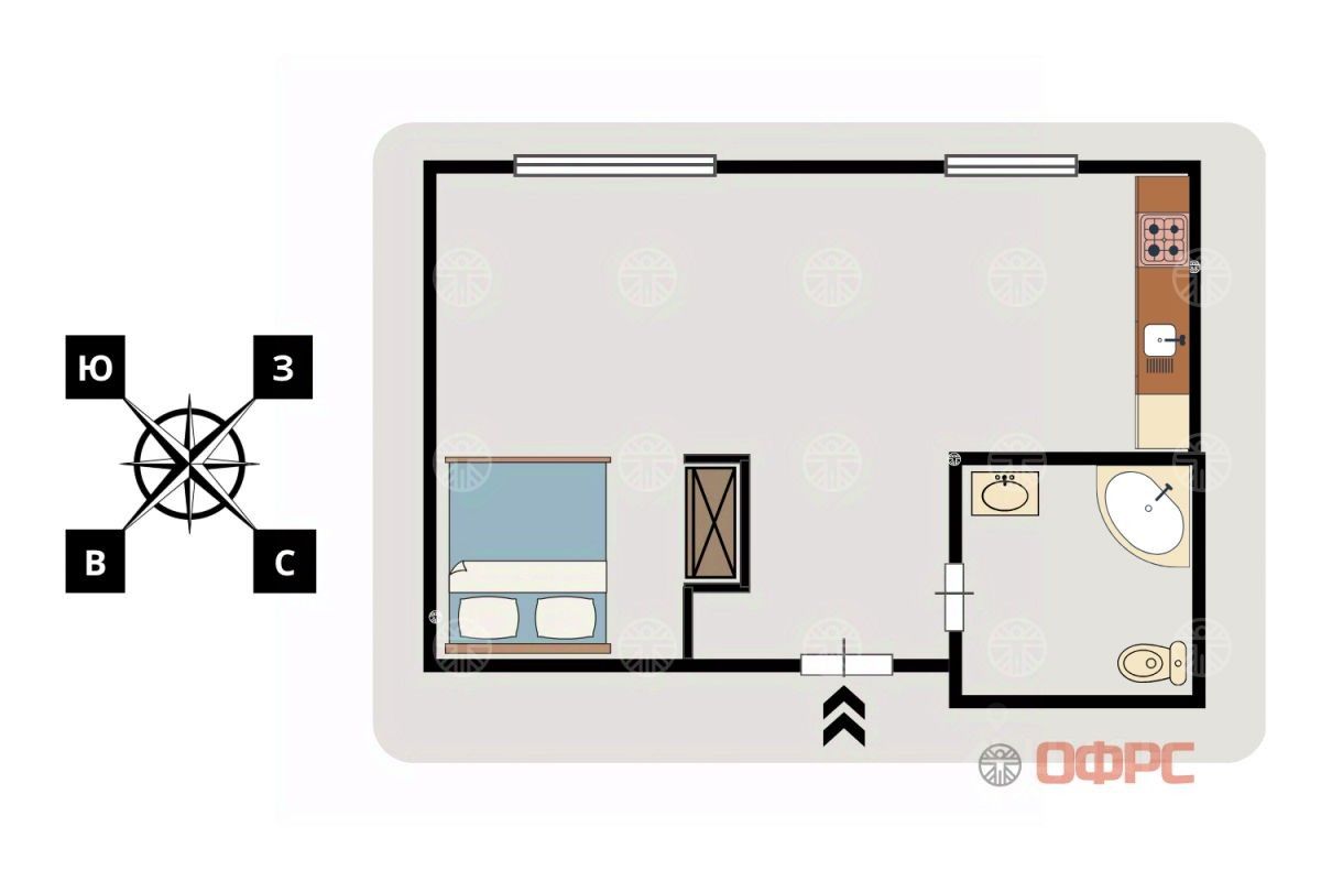 Продажа 1-комн квартиры на вторичном рынке Инициативная улица, 6К2