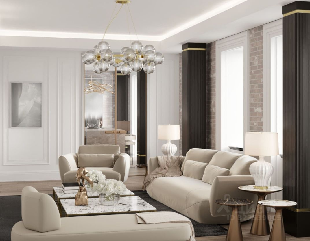 Продажа 3-комн квартиры на вторичном рынке Уланский переулок, 13С1