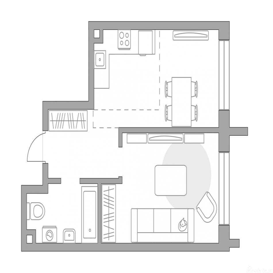 Продажа 1-комн квартиры в новостройке , Шарикоподшипниковская ул., 11