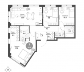 Продать Квартиры в новостройке Москва г., 3-я Гражданская ул.   1