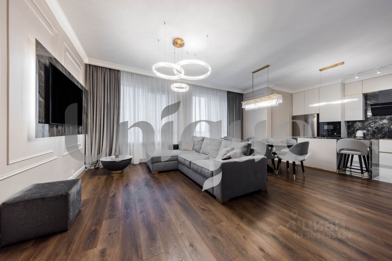 Продажа 3-комн квартиры на вторичном рынке улица Лобачевского, 120к1