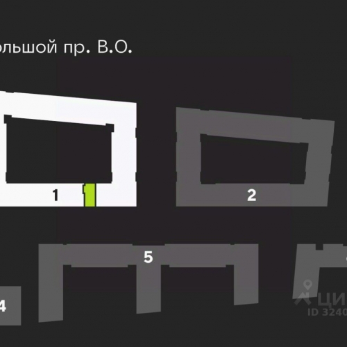 Помещение свободного назначения Большой ВО пр-кт,  д. 102 литБ