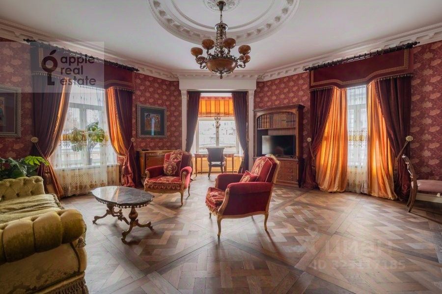 Аренда 5-комн квартиры на вторичном рынке Петровский переулок, 5С9