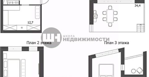 6-комн квартира улица Профессора Попова, 47