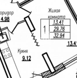 Продажа 1-комн квартиры на вторичном рынке улица Кустодиева,  д. 5 к1