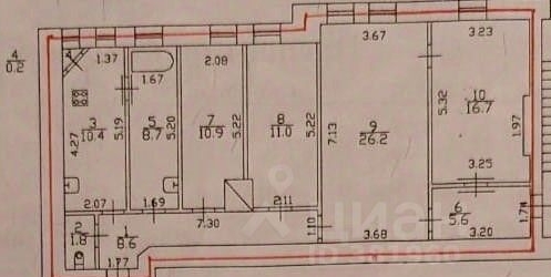 4-комн квартира Невский проспект, 156