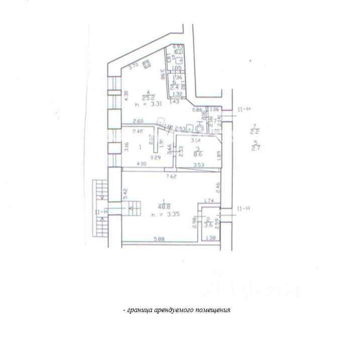 Аренда ПСН Каменноостровский пр-кт,  д. 38/96