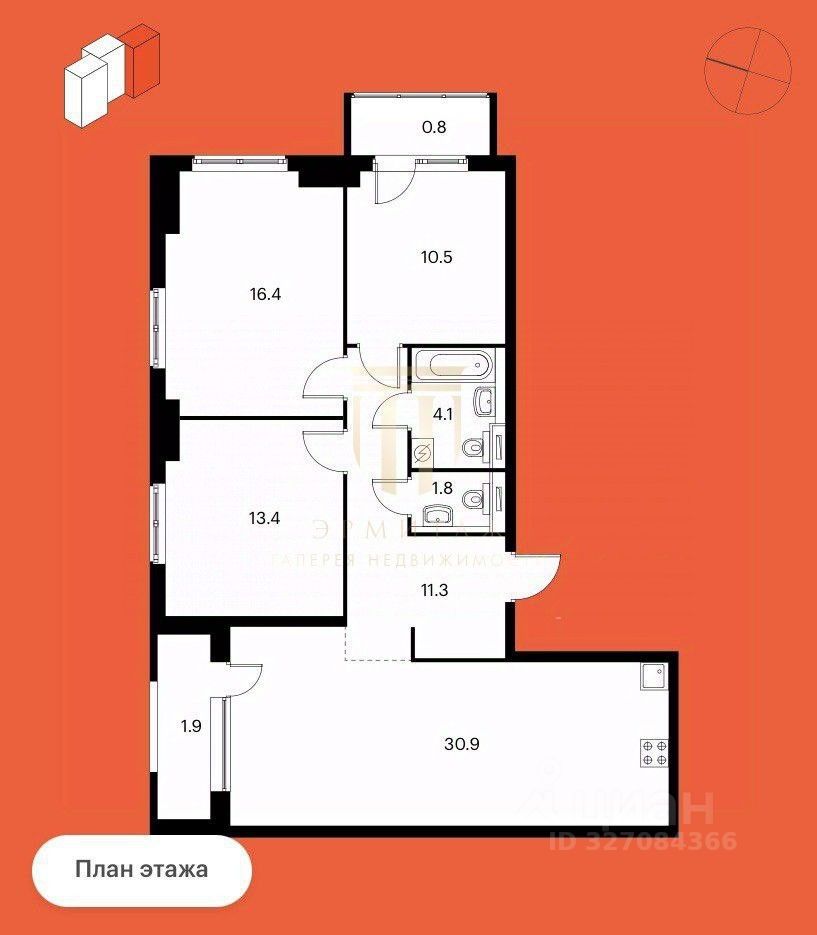 Продажа 3-комн квартиры на вторичном рынке Дальневосточный проспект, 35к1