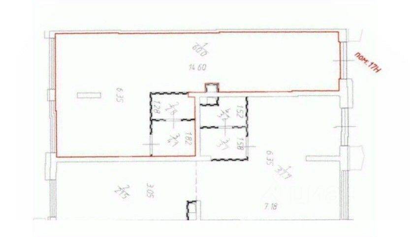 Аренда торгового помещения проезд Проектируемый 4062-й,  д. 6,  к. 33