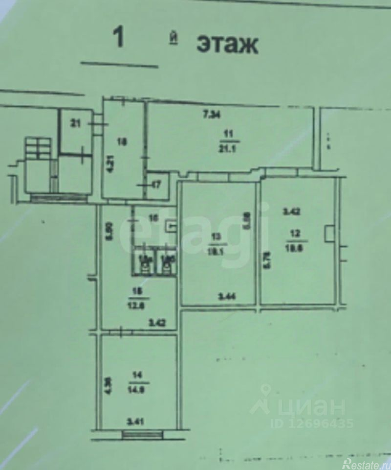 Аренда офиса ул Новочерёмушкинская,  д. 66,  к. 1