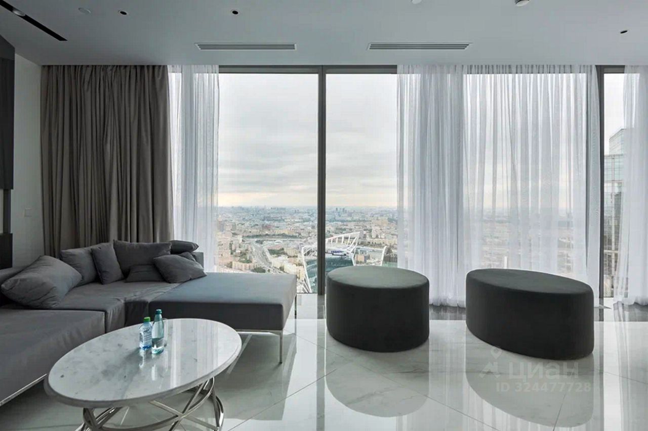 Продажа 6-комн квартиры на вторичном рынке набережная Пресненская, 12