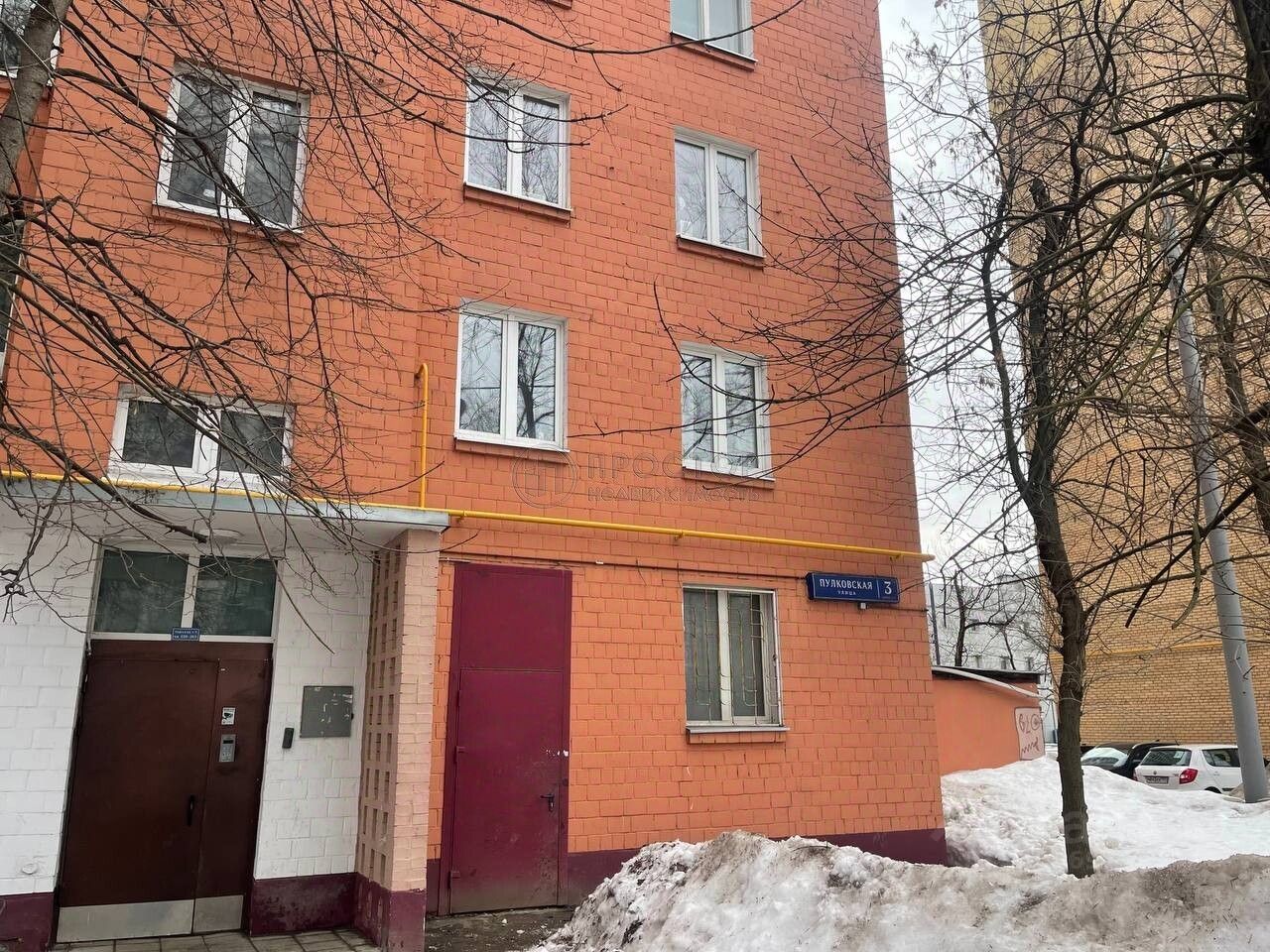 Продажа 3-комн квартиры на вторичном рынке Пулковская улица, 3К1