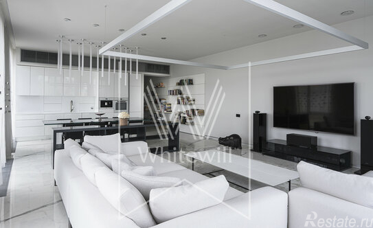 Аренда 4-комн квартиры на вторичном рынке Пречистенская набережная,  д. 17