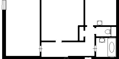 2-комн квартира Кантемировская улица, 33