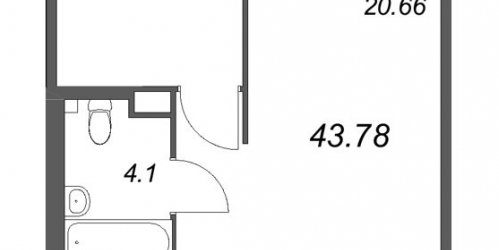 1-комн квартира Зеленогорск г., Кривоносовская ул.,  к. Б4