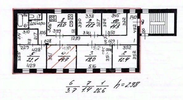 Продажа комнаты 14-я Васильевского острова линия, 9