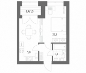 Продать Квартиры вторичка улица Академика Константинова  1 к1 с1 