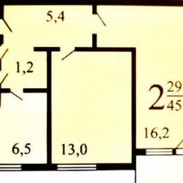 Продажа 2-комн квартиры на вторичном рынке Псковская улица,  д. 12 к2