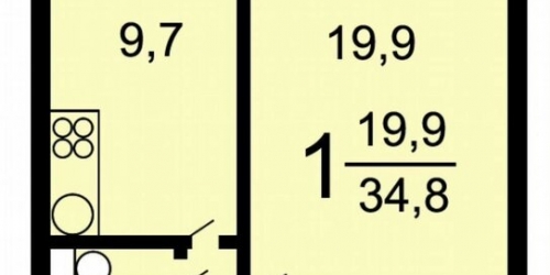 1-комн квартира ул Ивановская,  д. 16