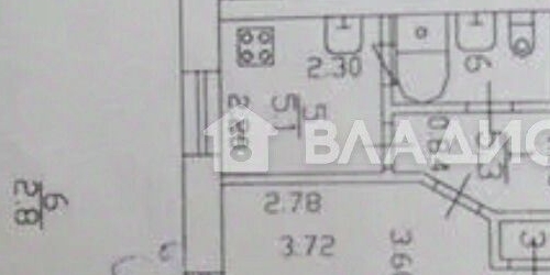 1-комн квартира проспект Средний Васильевского острова, 92