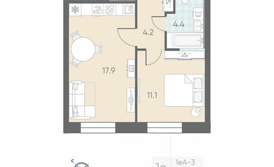 Продажа 1-комн квартиры на вторичном рынке Партизанская улица,  д. 7 с1