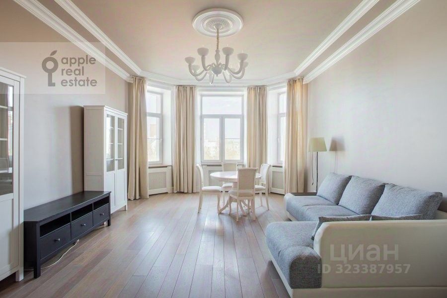 Аренда 2-комн квартиры на вторичном рынке Садовая-Триумфальная улица, 4/10