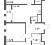 Продать Квартиры в новостройке Санкт-Петербург г., Юрия Гагарина пр-кт   1