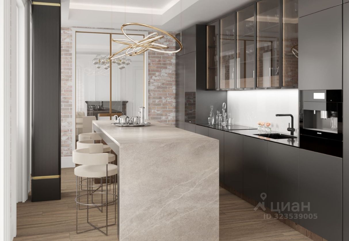 Продажа 3-комн квартиры на вторичном рынке Уланский переулок, 13С1