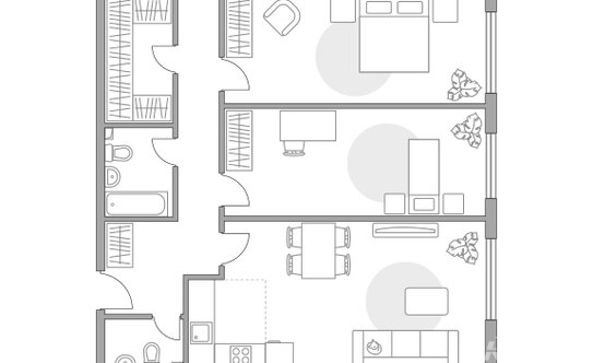 Продажа 3-комн квартиры на вторичном рынке ул Летчика Осканова,  д. 6