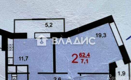Продажа 2-комн квартиры на вторичном рынке ВНИИССОК, ул Дениса Давыдова,  д. 4
