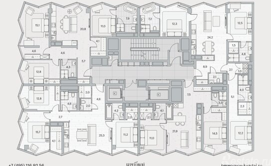 Продажа 3-комн квартиры на вторичном рынке Береговой проезд,  д. 2,  к. 17
