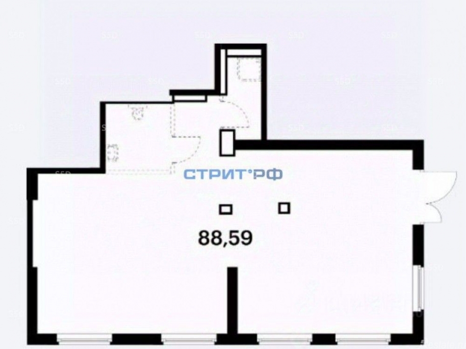 Продажа офиса ул Сокольнический Вал,  д. 1