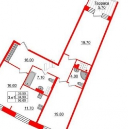 Продажа 2-комн квартиры на вторичном рынке Петровский пр-кт,  д. 28 к2 с1