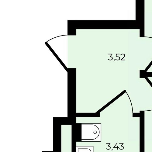 1-комн квартира 1-й Предпортовый проезд, 1