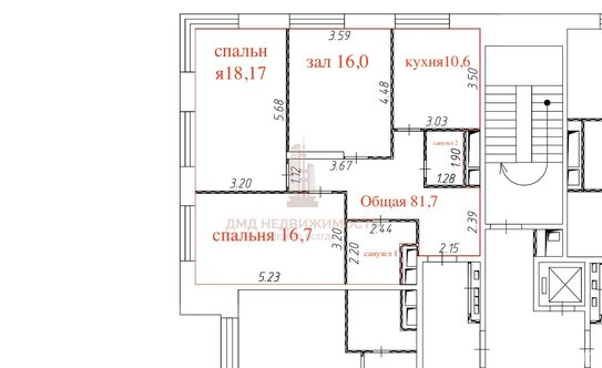 Продажа 3-комн квартиры на вторичном рынке Московский г
