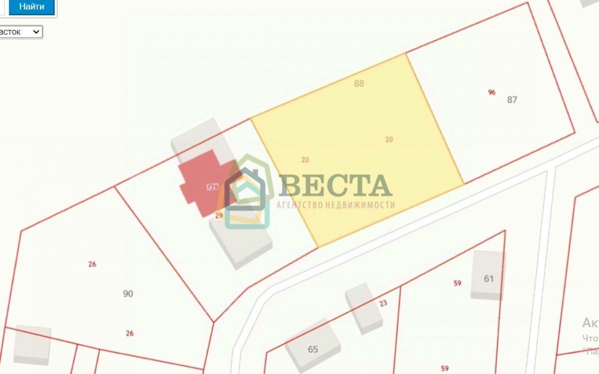 Продажа земли Виктория СНТ