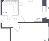 Продать Квартиры вторичка ул Севастьянова  34 1 стр 1