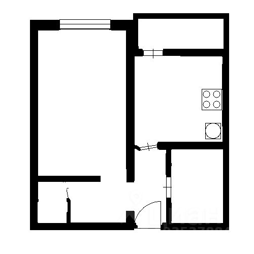 1-комн квартира улица Архивная, 11к1