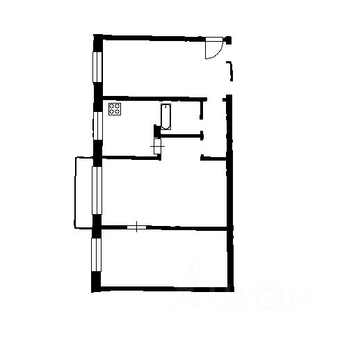 Продажа 2-комн квартиры на вторичном рынке Жуковский, улица Дугина, 27