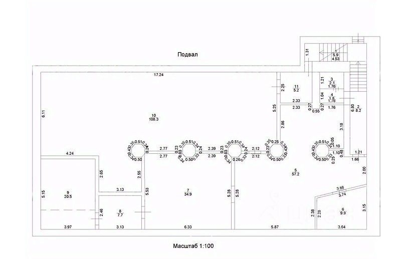 Аренда торгового помещения ул Электрозаводская,  д. 20,  к. 11