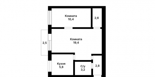 2-комн квартира Химки, 8 Марта улица,  д. 4