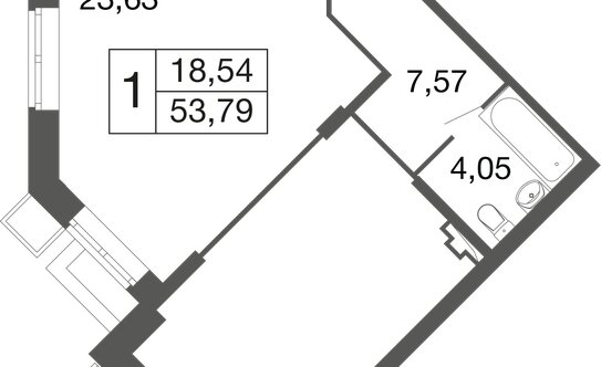 Продажа 1-комн квартиры в новостройке Наро-Фоминский городской округ, Пролетарская улица