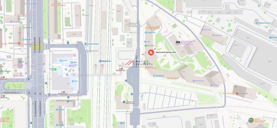 Аренда торгового помещения Каширский проезд,  д. 25 к2