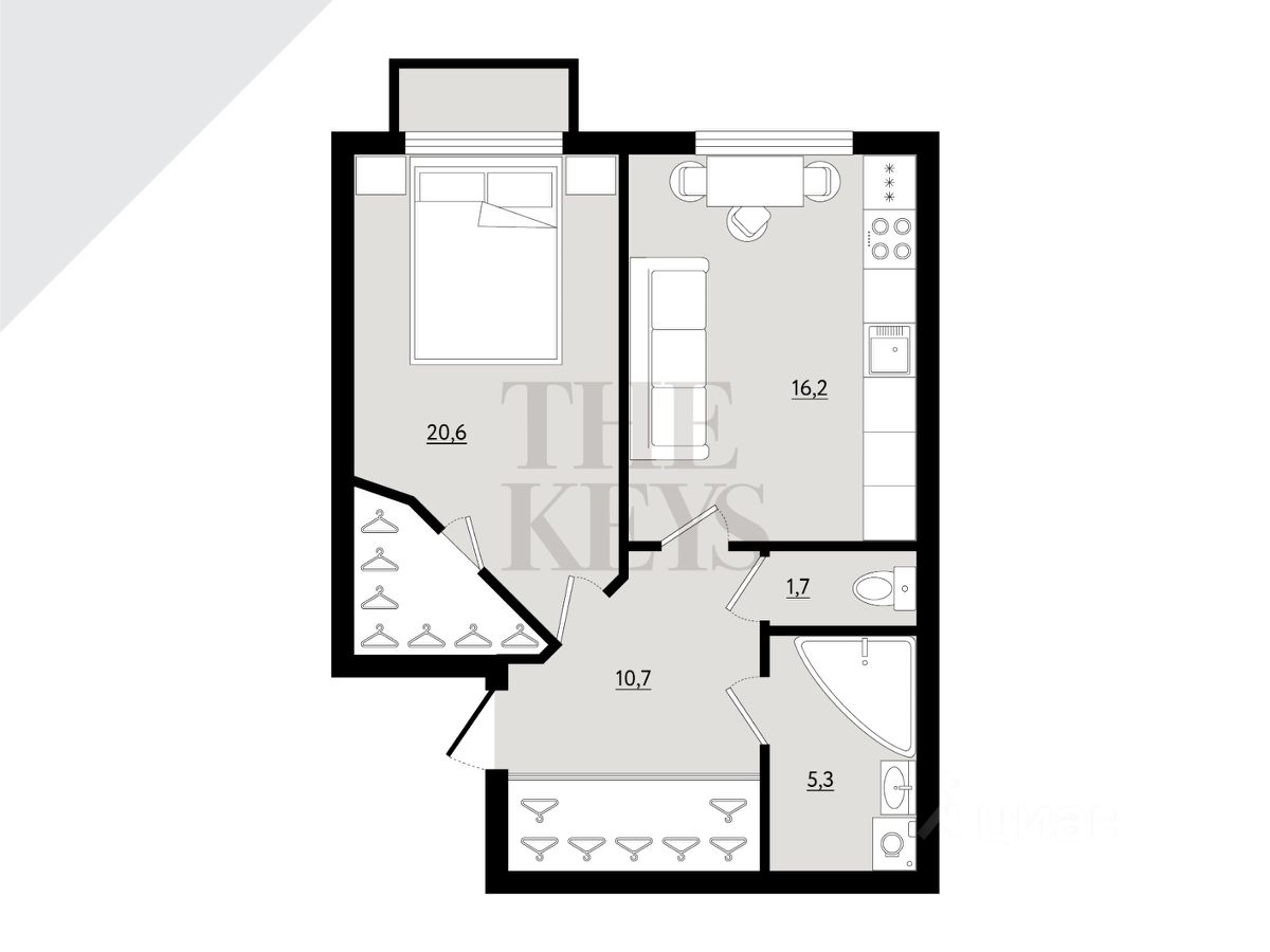 Продажа 1-комн квартиры на вторичном рынке Кременчугская улица, 13к2