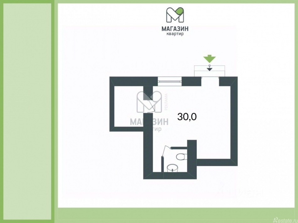 Аренда торгового помещения Садовая ул