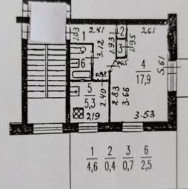 Продажа 1-комн квартиры на вторичном рынке ул Ленсовета,  д. 81